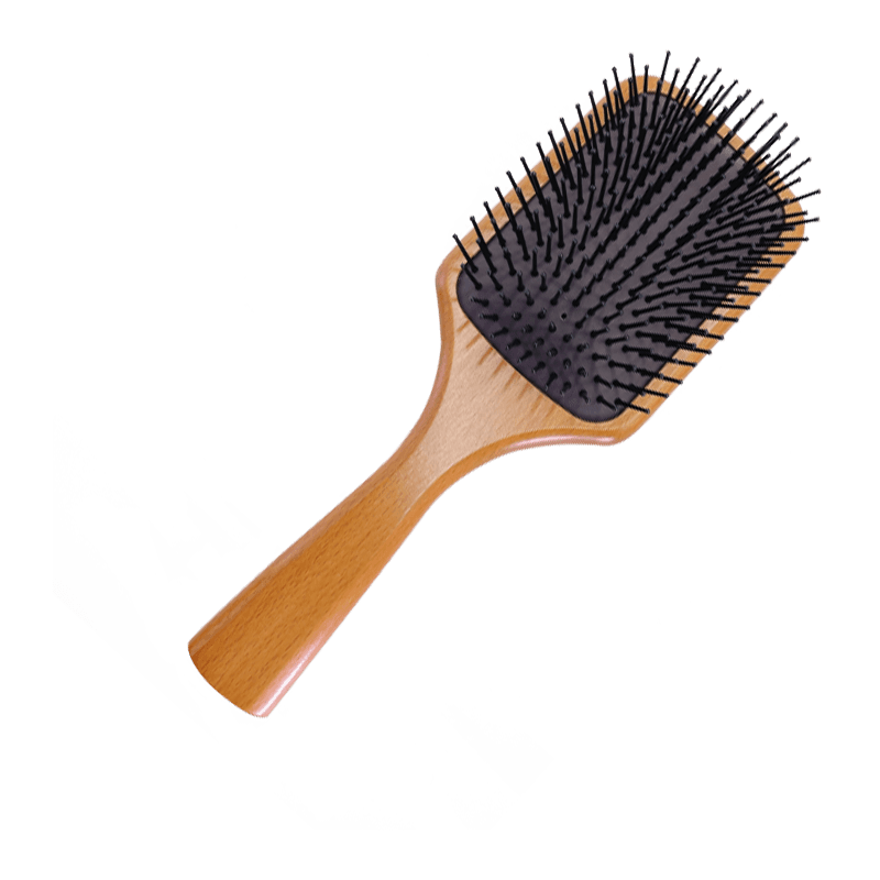 Brosse de massage en bois, type palette