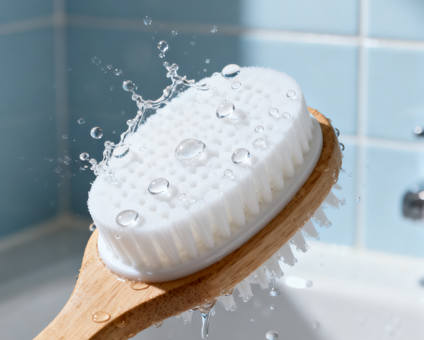 À quelle fréquence devez-vous utiliser une brosse de bain ?